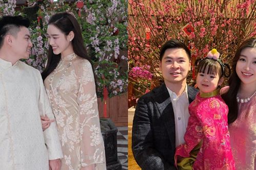 Hôn nhân viên mãn của 2 hoa hậu họ Đỗ, cùng có chồng tham gia ứng cử đại biểu HĐND