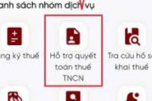 Hướng dẫn lập tờ khai quyết toán thuế thu nhập cá nhân trên Etax Mobile