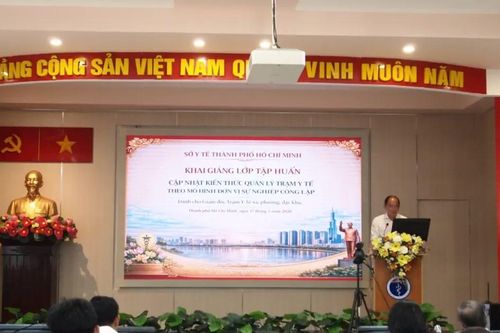 359 giám đốc trạm y tế phường, xã, đặc khu cập nhật kiến thức quản lý