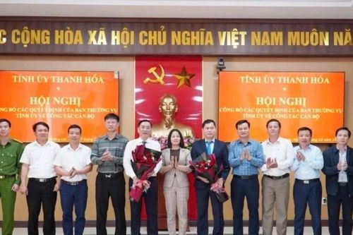 Bổ nhiệm Chủ tịch HĐND xã làm Phó Giám đốc Sở Tư pháp tỉnh Thanh Hóa