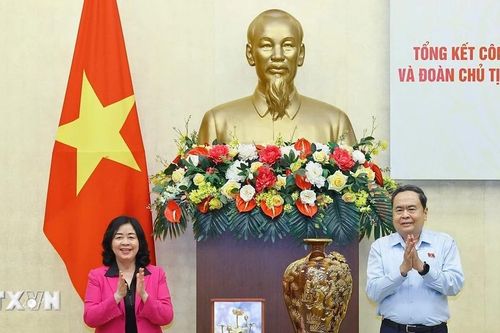 Tổng kết công tác phối hợp giữa Ủy ban Thường vụ Quốc hội và Ủy ban TW MTTQ