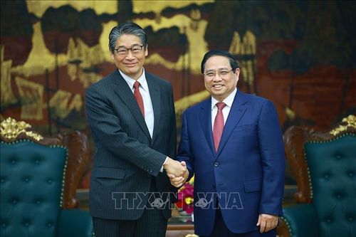 Thủ tướng tiếp Đại sứ Nhật Bản