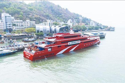 Tăng chuyến tàu cao tốc tuyến Vũng Tàu - Côn Đảo, giảm giá vé dịp hè 2026