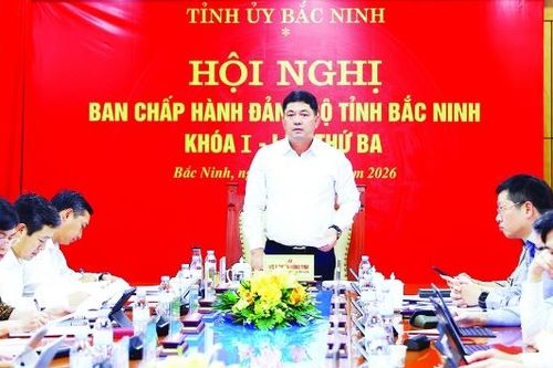 Ban Chấp hành Đảng bộ tỉnh Bắc Ninh cho ý kiến vào dự thảo 5 chương trình, dự án quan trọng