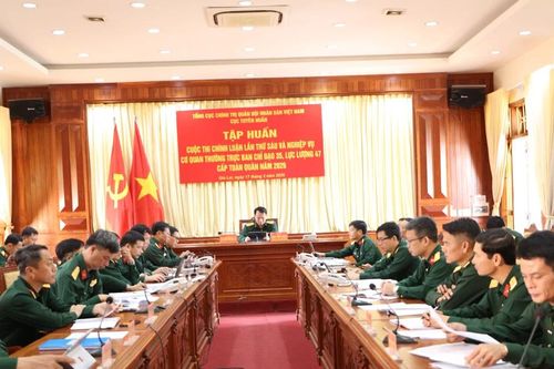 Tập huấn Cuộc thi chính luận về bảo vệ nền tảng tư tưởng của Đảng lần thứ sáu