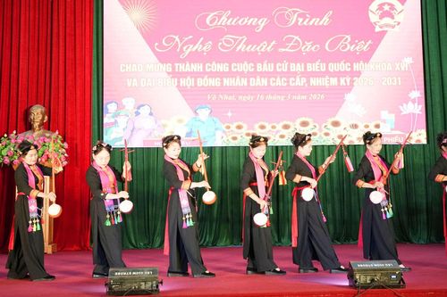 Võ Nhai rộn ràng đêm nghệ thuật chào mừng thành công cuộc bầu cử