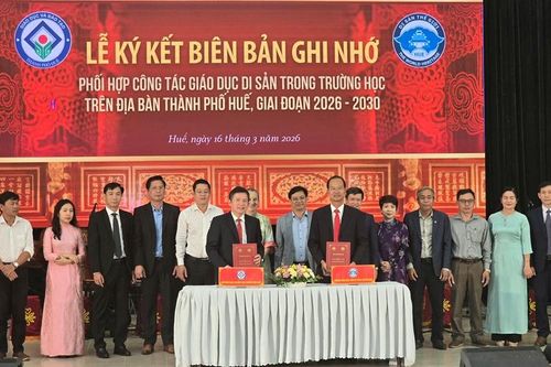Hơn 189.000 học sinh tham gia chương trình giáo dục di sản