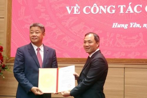 Ông Nguyễn Mạnh Quyền được chỉ định giữ chức Phó Bí thư Tỉnh ủy Hưng Yên