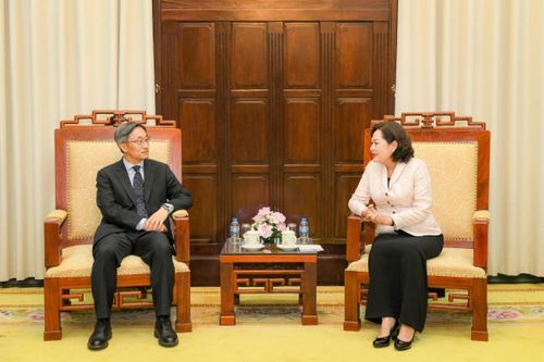 Thống đốc Ngân hàng Nhà nước Việt Nam tiếp Tổng Giám đốc Ngân hàng Công thương Trung Quốc (ICBC)