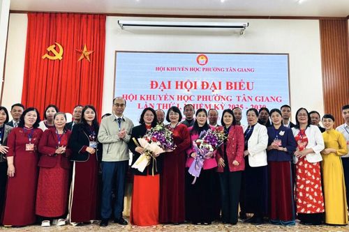 Đại hội đại biểu Hội Khuyến học phường Tân Giang lần thứ I