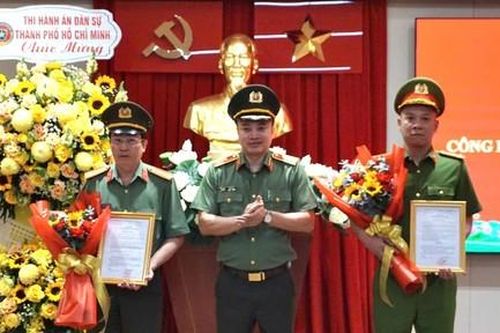Công bố Quyết định của Bộ Công an bổ nhiệm Thủ trưởng Cơ quan ANĐT và Thủ trưởng Cơ quan CSĐT Công an TPHCM