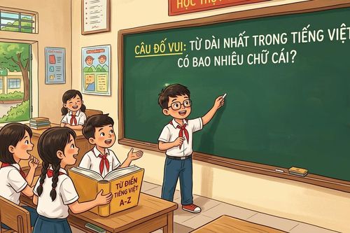 Từ dài nhất trong tiếng Việt có bao nhiêu chữ cái?