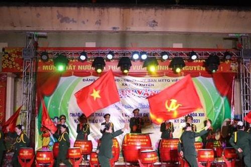 Phú Xuyên: Rộn ràng tiếng trống hội mừng thành công ngày bầu cử