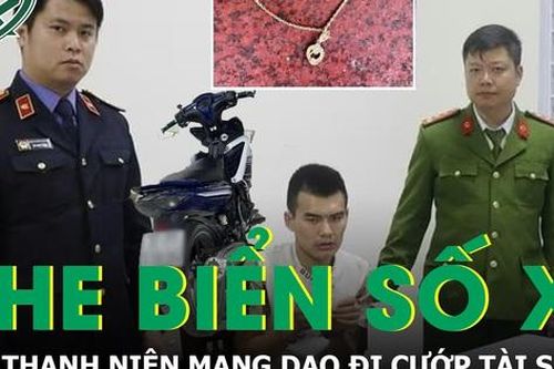 Thanh niên che biển số xe, mang dao đi cướp tài sản tại phòng tập thể dục