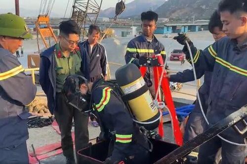 3 người tử vong dưới hầm tàu neo ở biển Cà Ná