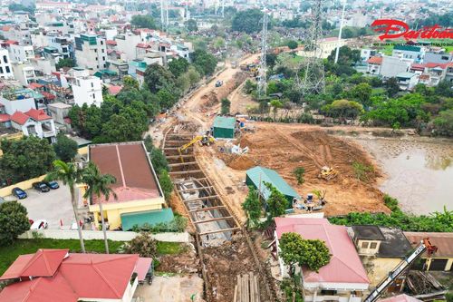 Đại công trường 920 tỷ 'giải cứu' ngập úng Tây Bắc Thủ đô