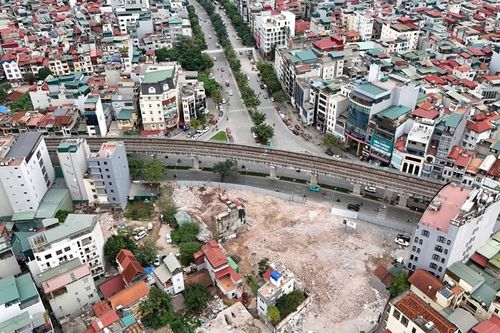 Vành đai 2,5 Cầu Giấy gỡ điểm nghẽn GPMB kéo dài nhiều năm