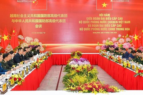 Hội đàm giữa hai Bộ trưởng Quốc phòng Việt Nam-Trung Quốc