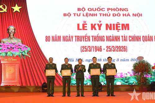 Ngành Tài chính Bộ tư lệnh Thủ đô Hà Nội: Lá cờ đầu trong phong trào 'Xây dựng đơn vị quản lý tài chính tốt' toàn quân