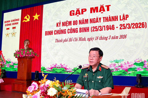 Binh chủng Công binh gặp mặt kỷ niệm 80 năm Ngày truyền thống