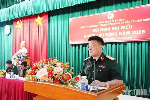 Công ty Hải Minh (Tổng cục Công nghiệp quốc phòng) tổ chức hội nghị đại biểu người lao động