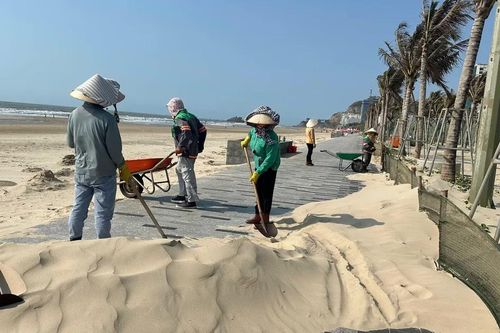Nạn cát bay hoành hành khu vực Bãi Sau - Vũng Tàu
