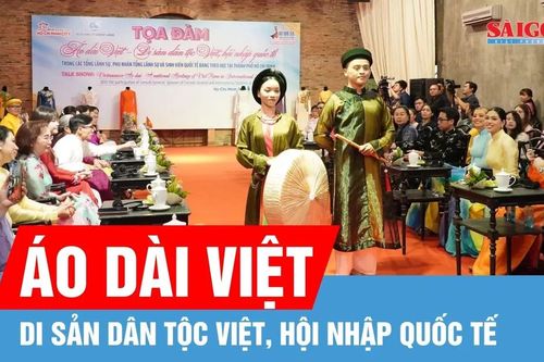 Áo dài - Nhịp cầu văn hóa giữa Việt Nam và bạn bè quốc tế