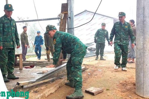 Lai Châu: Mưa đá gây thiệt hại nhiều nhà dân ở xã Pa Ủ