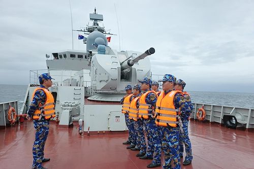 Tàu 016 Quang Trung đến Vịnh Jervis, sẵn sàng tham gia diễn tập hải quân đa phương Kakadu 2026