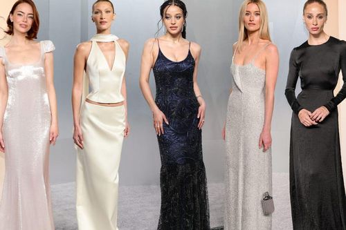 Trào lưu tối giản của Carolyn Bessette Kennedy phủ sóng thảm đỏ Oscar