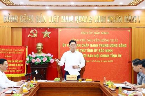 Nâng cao hiệu lực, hiệu quả công tác nội chính, phòng, chống tham nhũng, tiêu cực trong tình hình mới