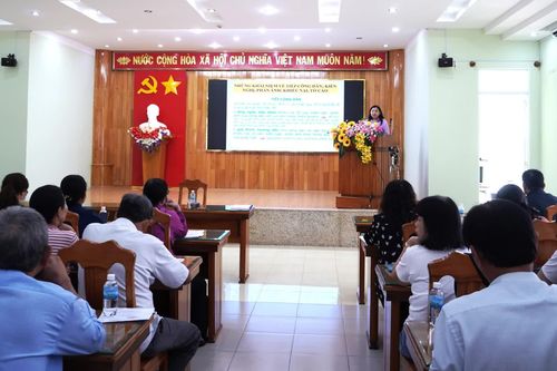 Tập huấn kiến thức pháp luật cho 90 hòa giải viên cơ sở