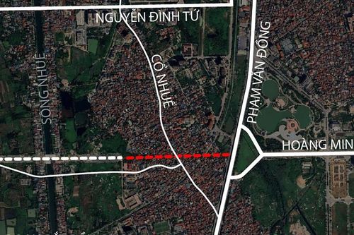 Dự án đường Tây Thăng Long: Đẩy nhanh giải phóng mặt bằng đoạn qua quận Bắc Từ Liêm