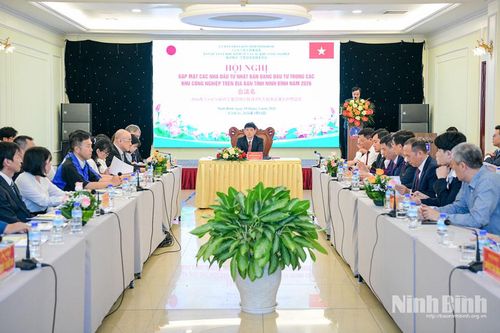 Ninh Bình: Gặp mặt các nhà đầu tư Nhật Bản trong các Khu công nghiệp