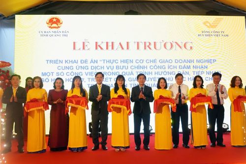 Khai trương triển khai Đề án giao doanh nghiệp tham gia giải quyết thủ tục hành chính