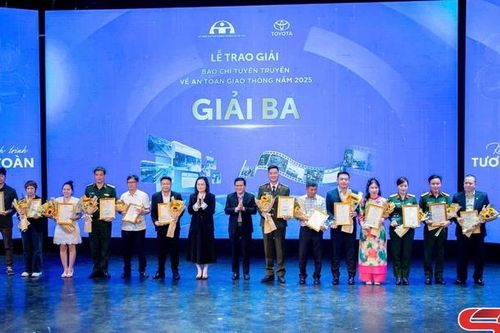 Công an tỉnh Sơn La đạt giải Ba Giải thưởng 'Báo chí tuyên truyền về an toàn giao thông năm 2025'