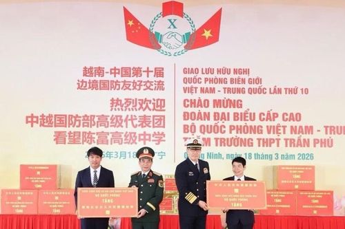 Lan tỏa tình hữu nghị Việt - Trung từ ngôi trường THPT Trần Phú