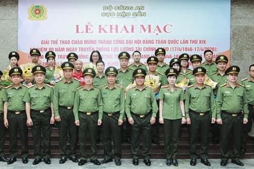 Khai mạc Giải thể thao Cục Hậu cần năm 2026