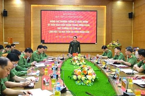 Xứng đáng là cơ sở giáo dục đại học hàng đầu của lực lượng CAND và của quốc gia