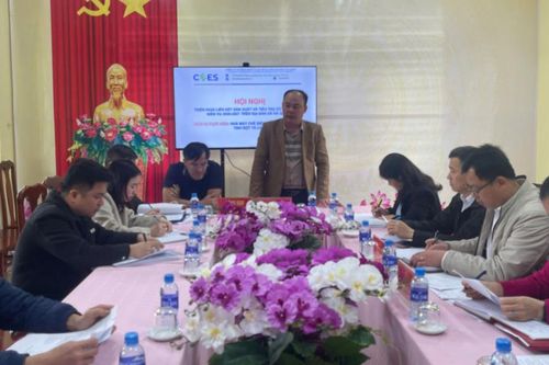 Hội nghị triển khai liên kết sản xuất và tiêu thụ củ dong riềng tại xã Hà Quảng