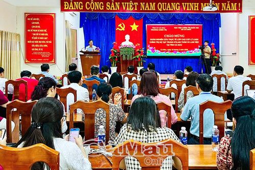 Nghiên cứu thực tiễn tinh gọn bộ máy tại Cà Mau