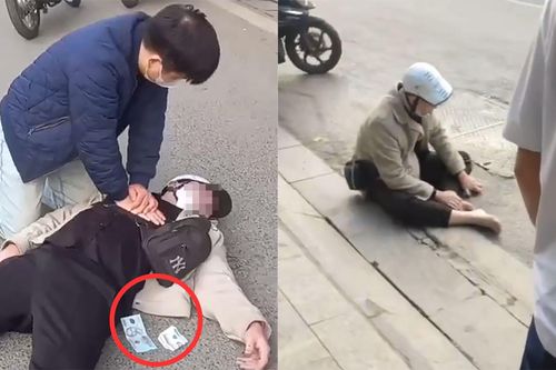 Thấy người bất động trên phố, sao không cứu mà ném tiền lẻ như với người chết?