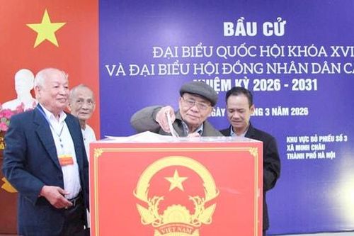 Bầu cử đại biểu Quốc hội khóa XVI và đại biểu HĐND các cấp nhiệm kỳ 2026-2031 thành công tốt đẹp: Khơi dậy khát vọng dựng xây đất nước giàu đẹp, nhân dân hạnh phúc