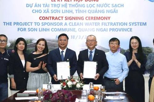 Quỹ Bảo trợ trẻ em Việt Nam kết nối giúp người dân Quảng Ngãi sắp có thêm nguồn nước sạch sinh hoạt