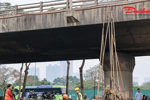 Hiện trạng thi công tuyến Metro số 5 Văn Cao – Hòa Lạc