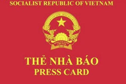 Dự kiến quy định mới về thủ tục cấp, đổi, cấp lại và thu hồi thẻ nhà báo