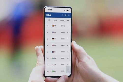 FIFA cập nhật bảng xếp hạng đội tuyển quốc gia theo thời gian thực