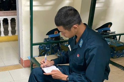 Nhật ký người lính - Nơi ghi dấu hành trình trưởng thành của chiến sĩ