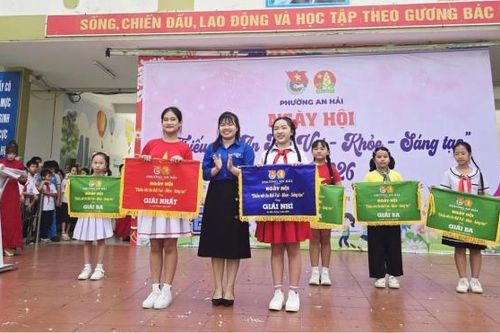 Hơn 1.000 thiếu nhi tham gia Ngày hội tại phường An Hải