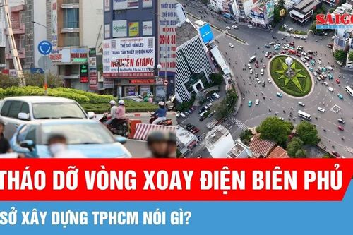 Tháo dỡ vòng xoay Điện Biên Phủ và lắp đèn tín hiệu chỉ là giải pháp đang nghiên cứu